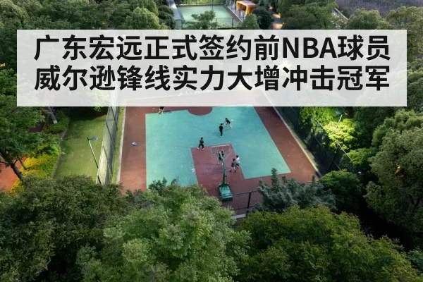 广东宏远正式签约前NBA球员威尔逊锋线实力大增冲击冠军